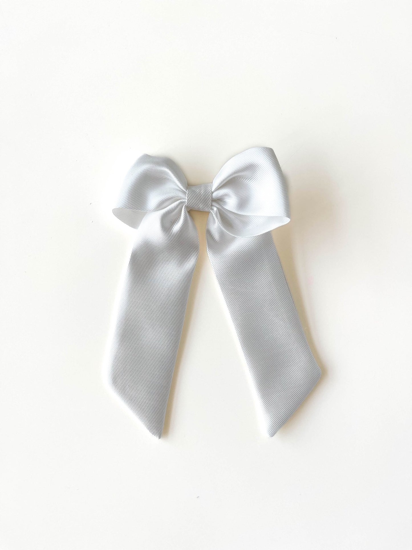 Laço Bela Zibeline Branco | Unidade - Yoyo Bow Club