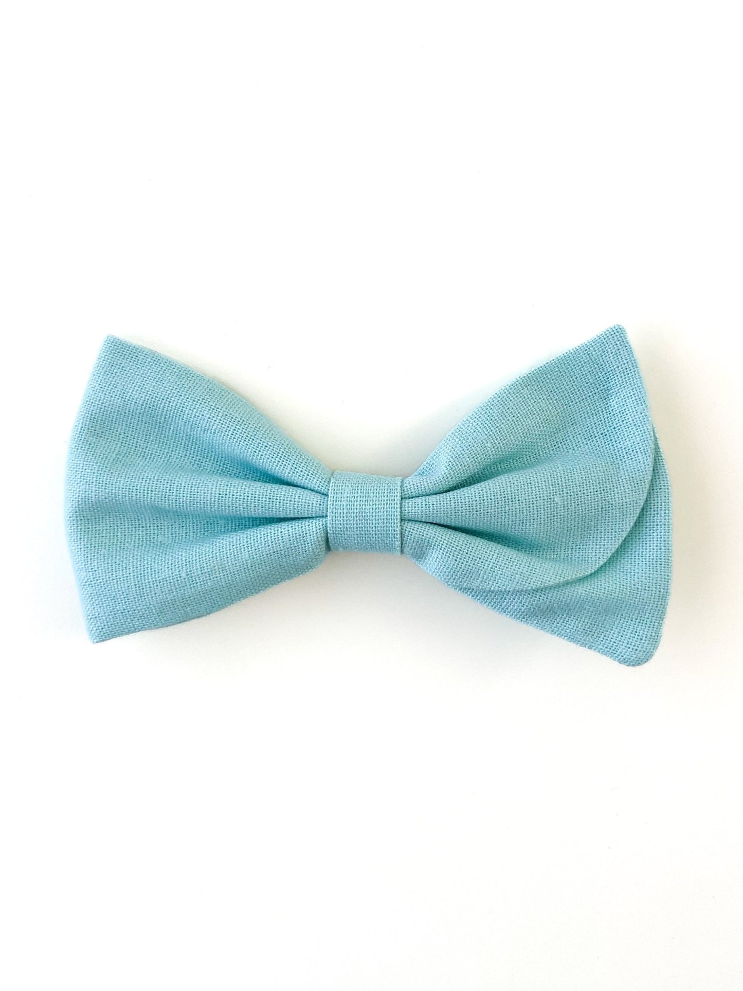 Laço Malu Linho Lagoa Azul | Unidade - Yoyo Bow Club