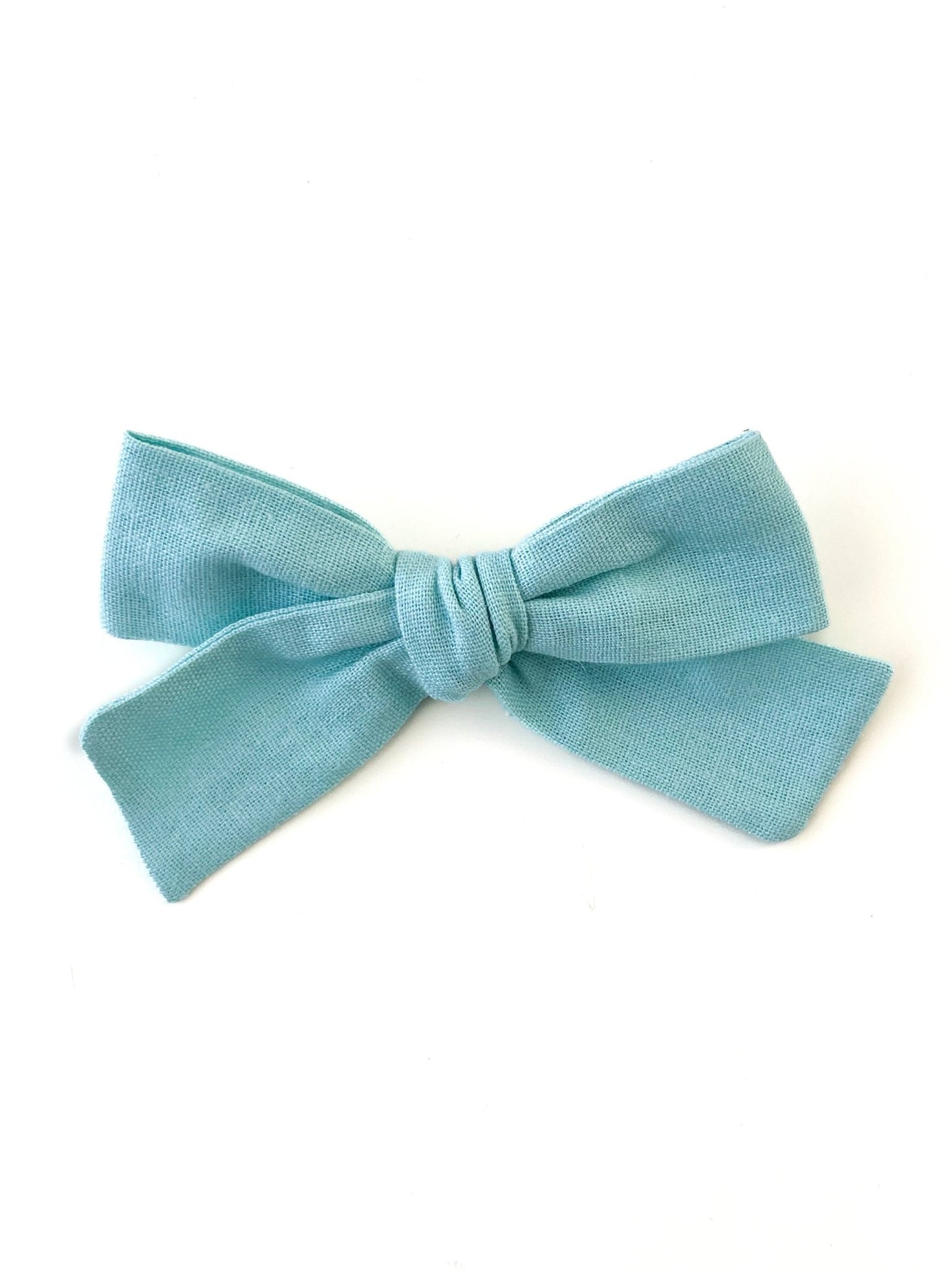 Laço Tata Linho Lagoa Azul | Unidade - Yoyo Bow Club