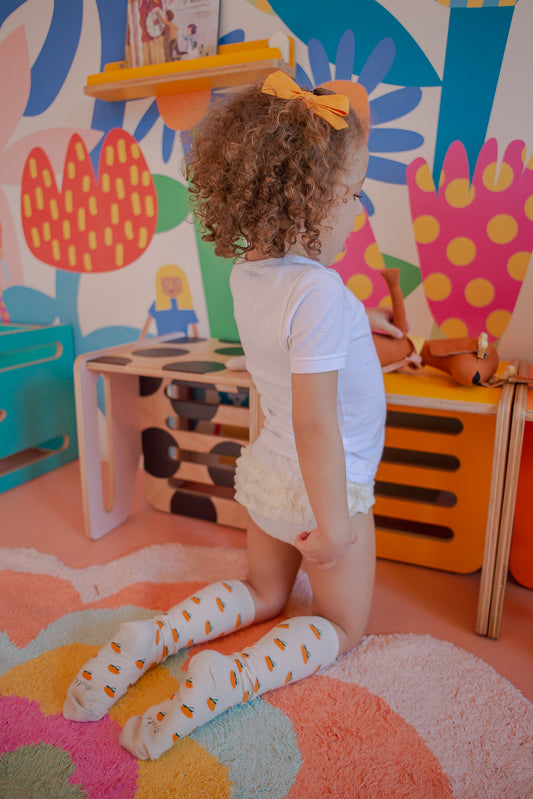 Laço Tata Linho Mango | Unidade - Yoyo Bow Club