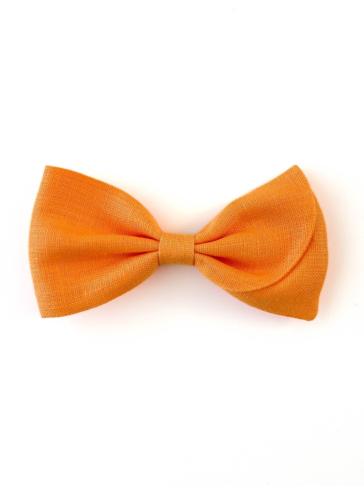 Laço Malu Linho Mango | Unidade - Yoyo Bow Club