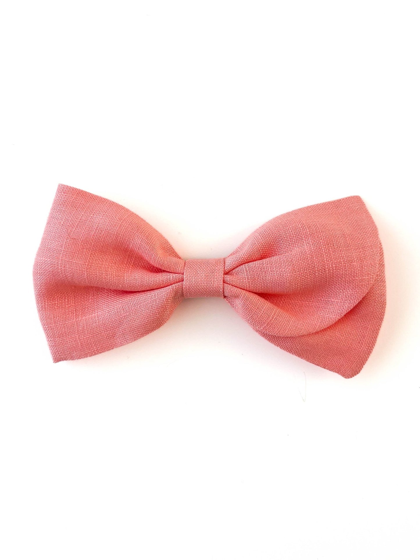 Laço Malu Linho Pessego | Unidade - Yoyo Bow Club