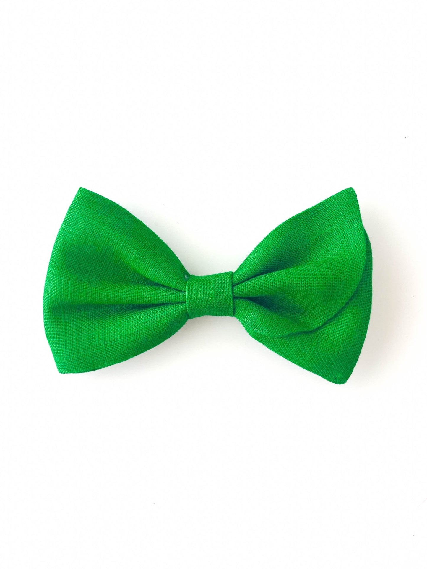 Laço Malu Linho Verde Esperança | Unidade - Yoyo Bow Club