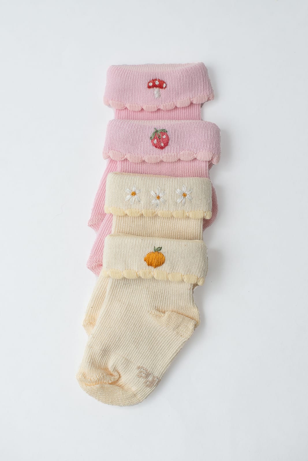 Meia Margaridinha Baby - Yoyo Bow Club