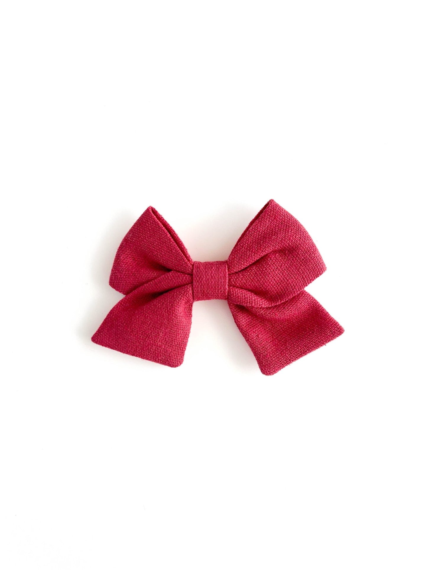 Laço Nina Linho Frutas Vermelhas | Unidade - Yoyo Bow Club