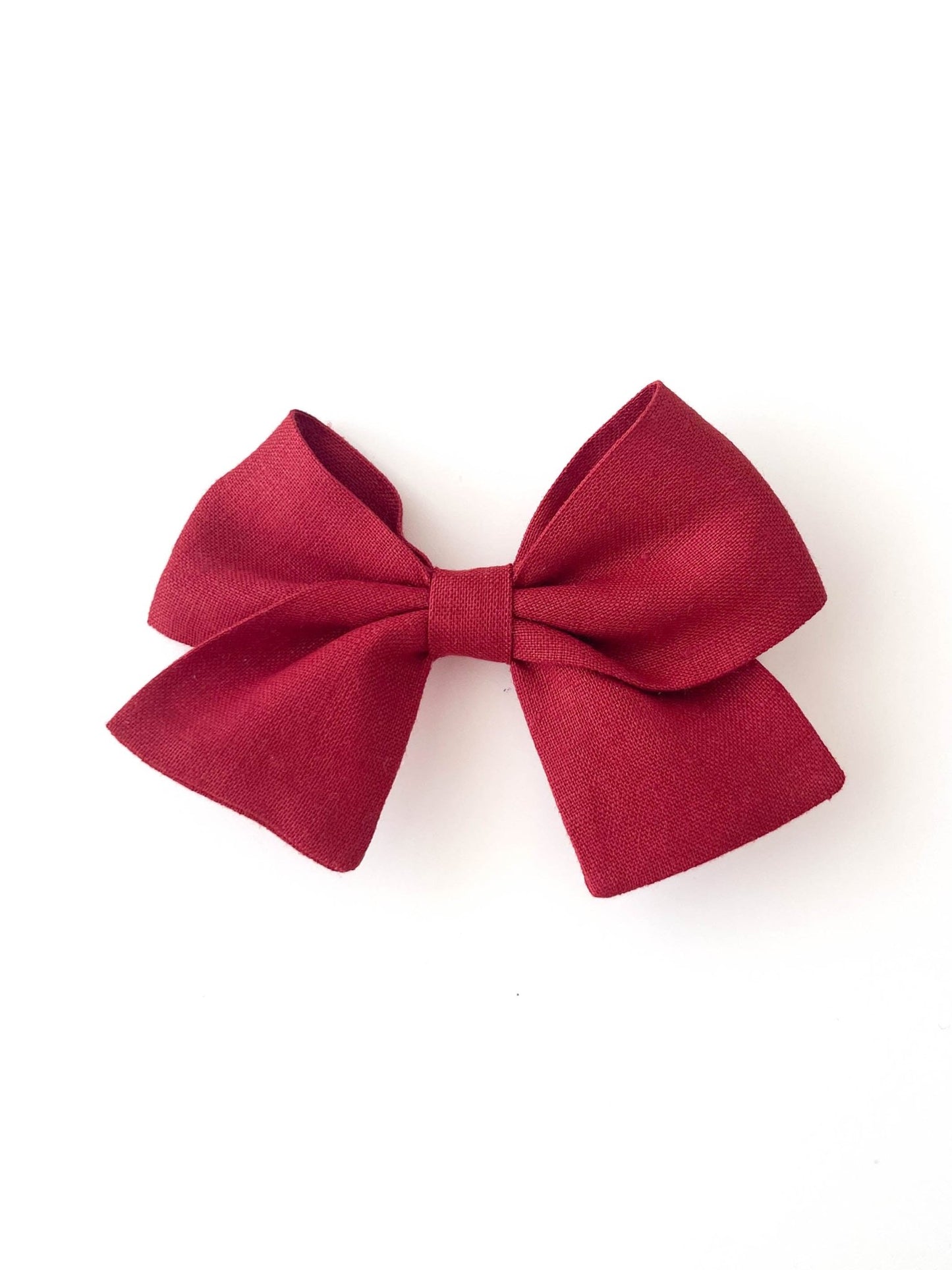 Laço Nina Linho Ketchup | Unidade - Yoyo Bow Club