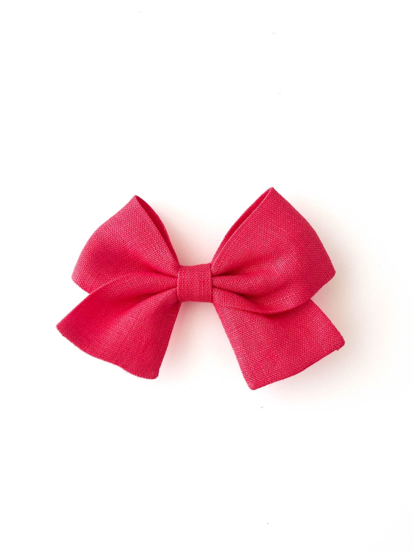 Laço Nina Linho Melancia | Unidade - Yoyo Bow Club