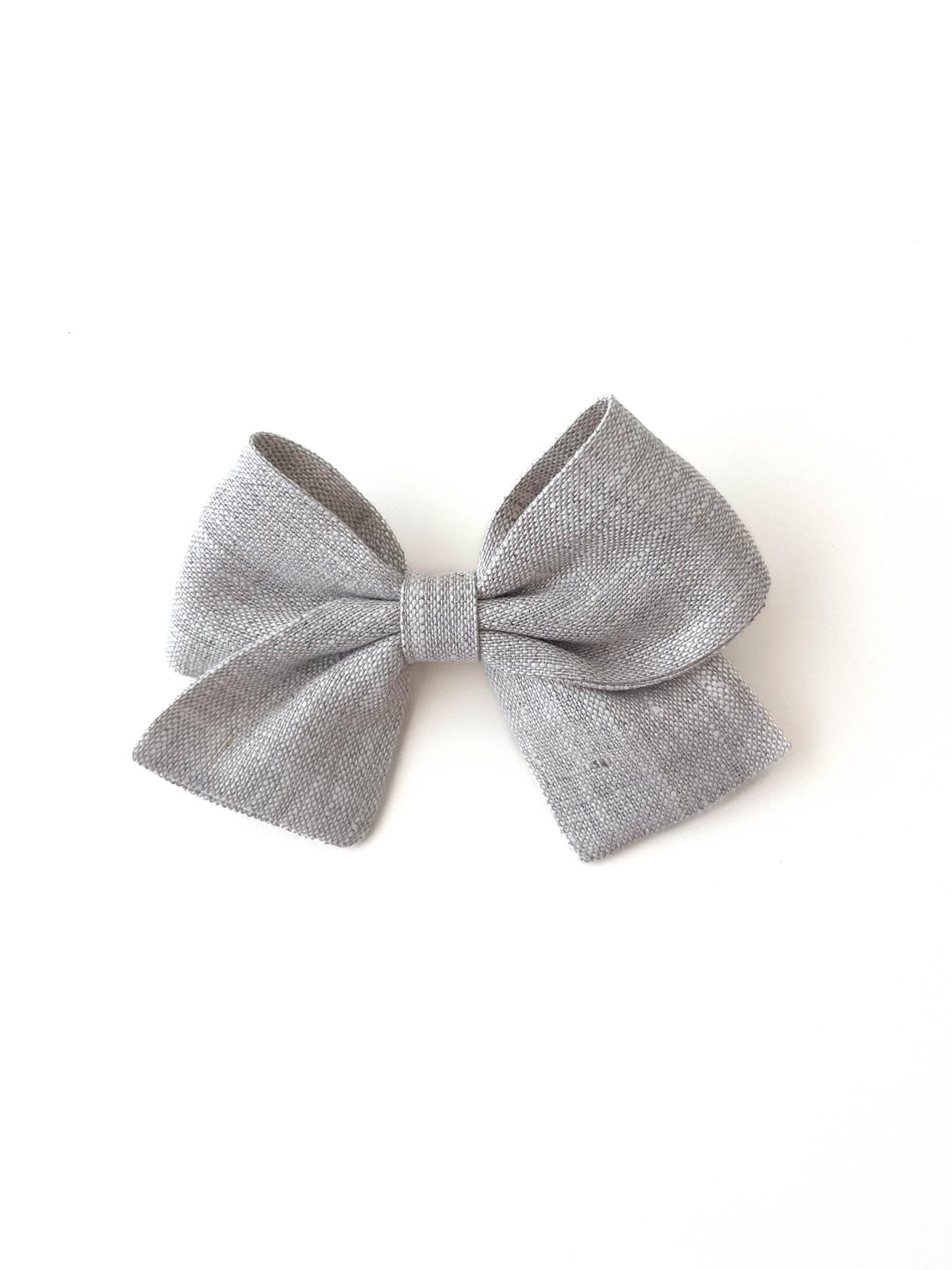 Laço Nina Linho Natural | Unidade - Yoyo Bow Club