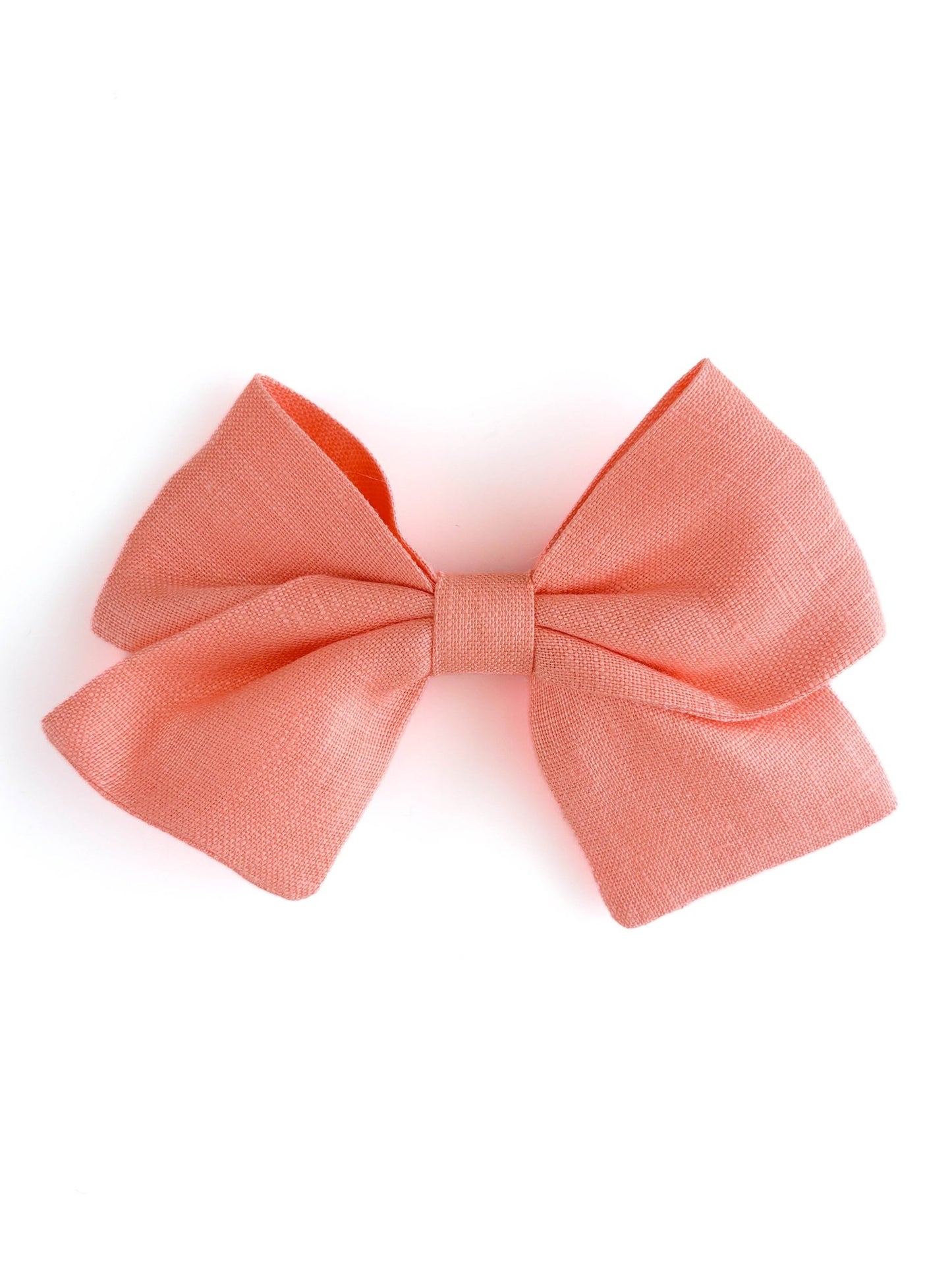 Laço Nina Linho Pessego | Unidade - Yoyo Bow Club