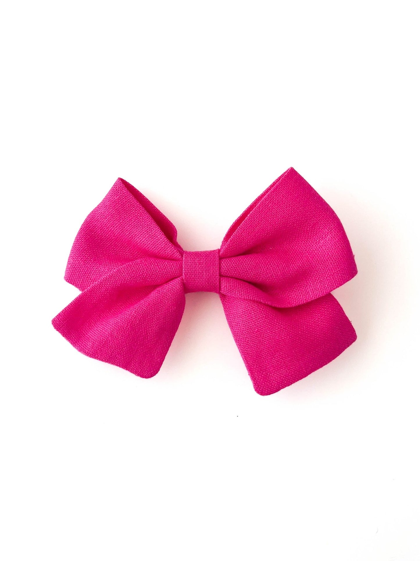 Laço Nina Linho Rosa Barbie | Unidade - Yoyo Bow Club