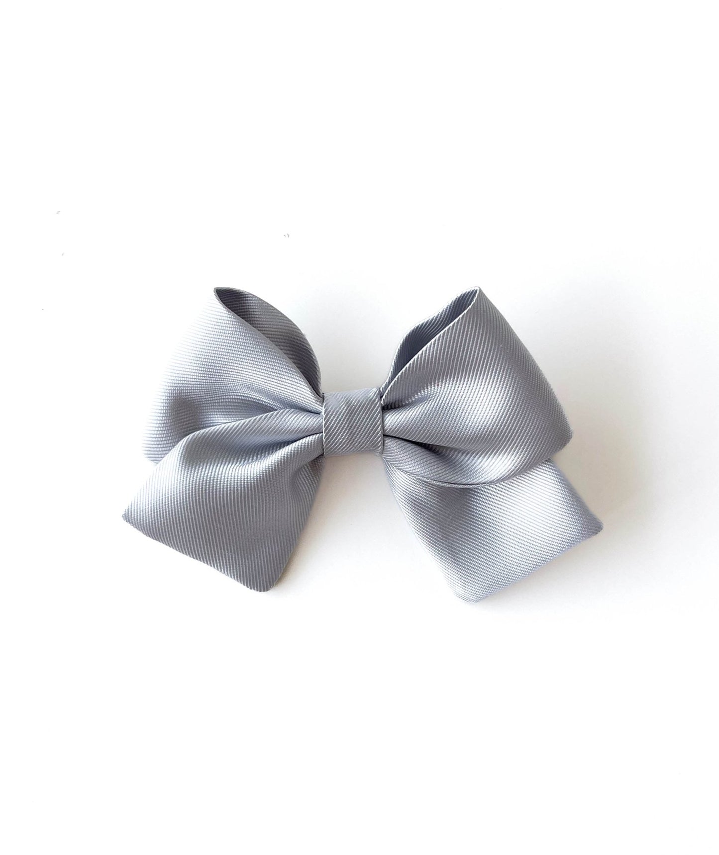 Laço Nina Zibeline Prata | Unidade - Yoyo Bow Club