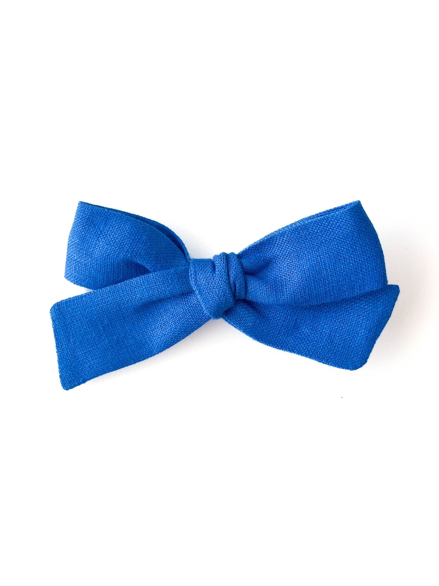 Laço Tata Linho Azul Surf | Unidade - Yoyo Bow Club