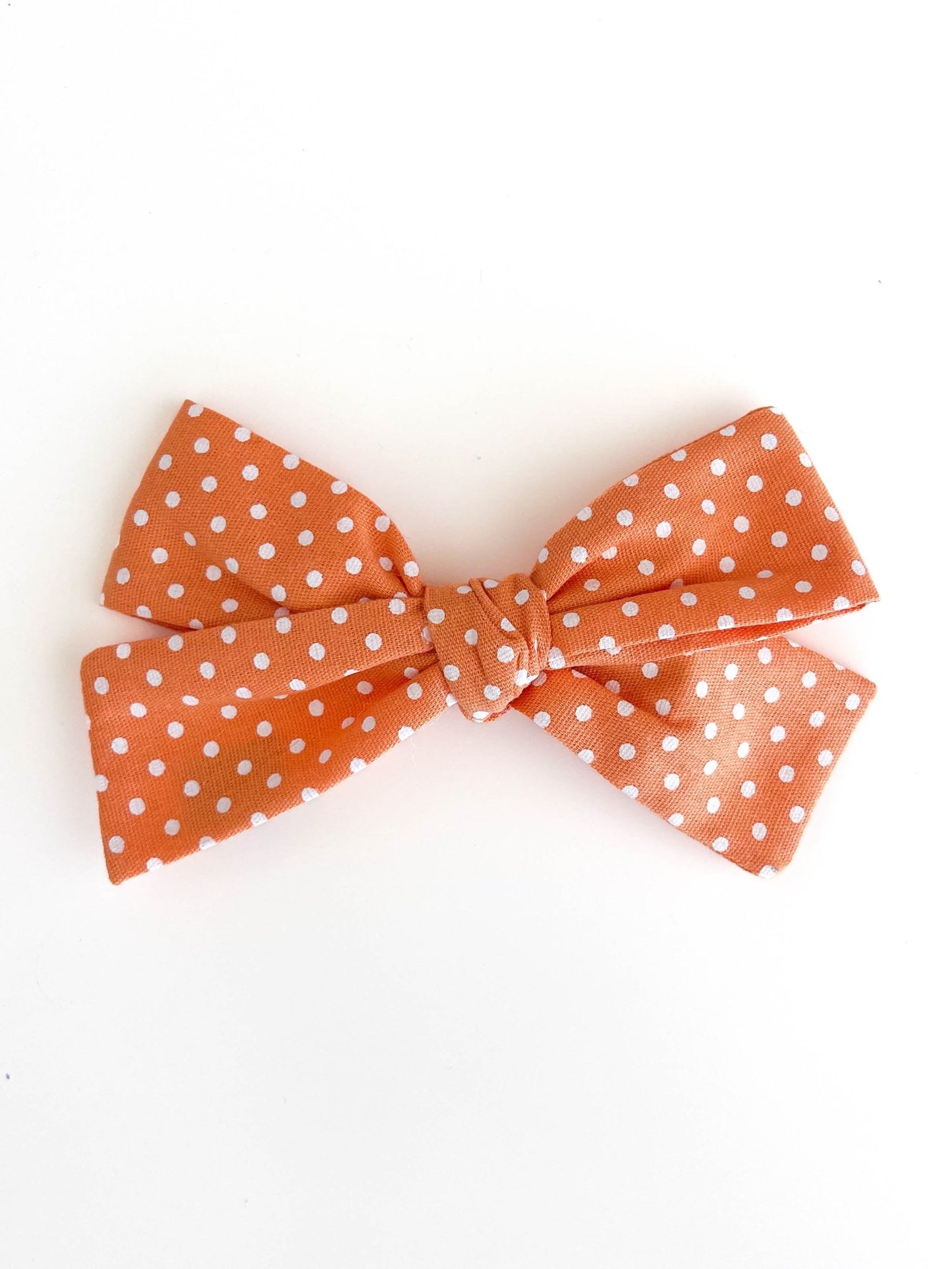 Laço Tata Poa Laranja - Yoyo Bow Club