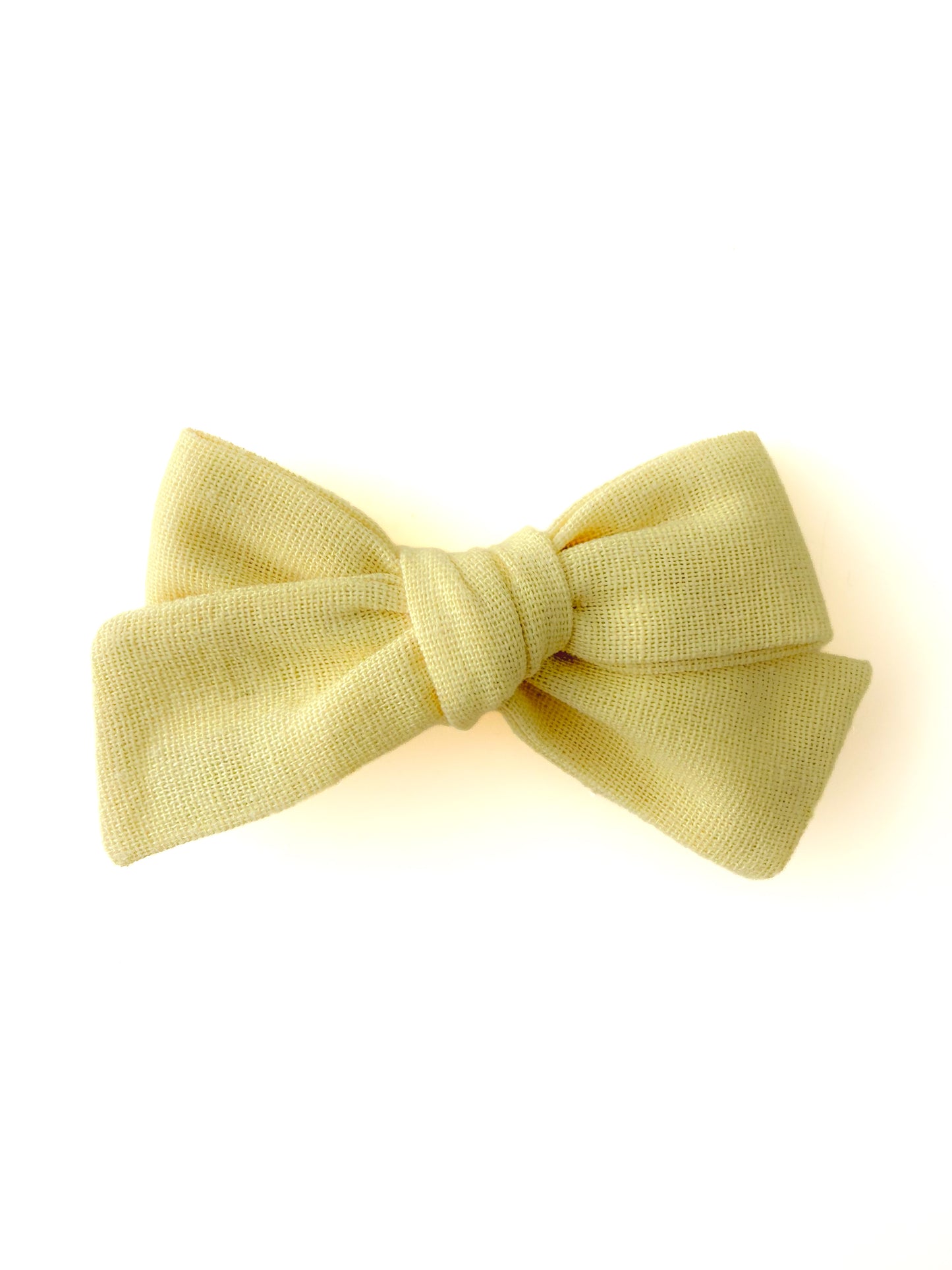 Laço Tata Linho Amarelo Candy | Unidade