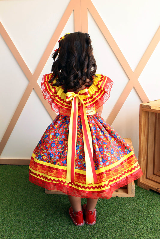 Vestido Paçoca de Amor