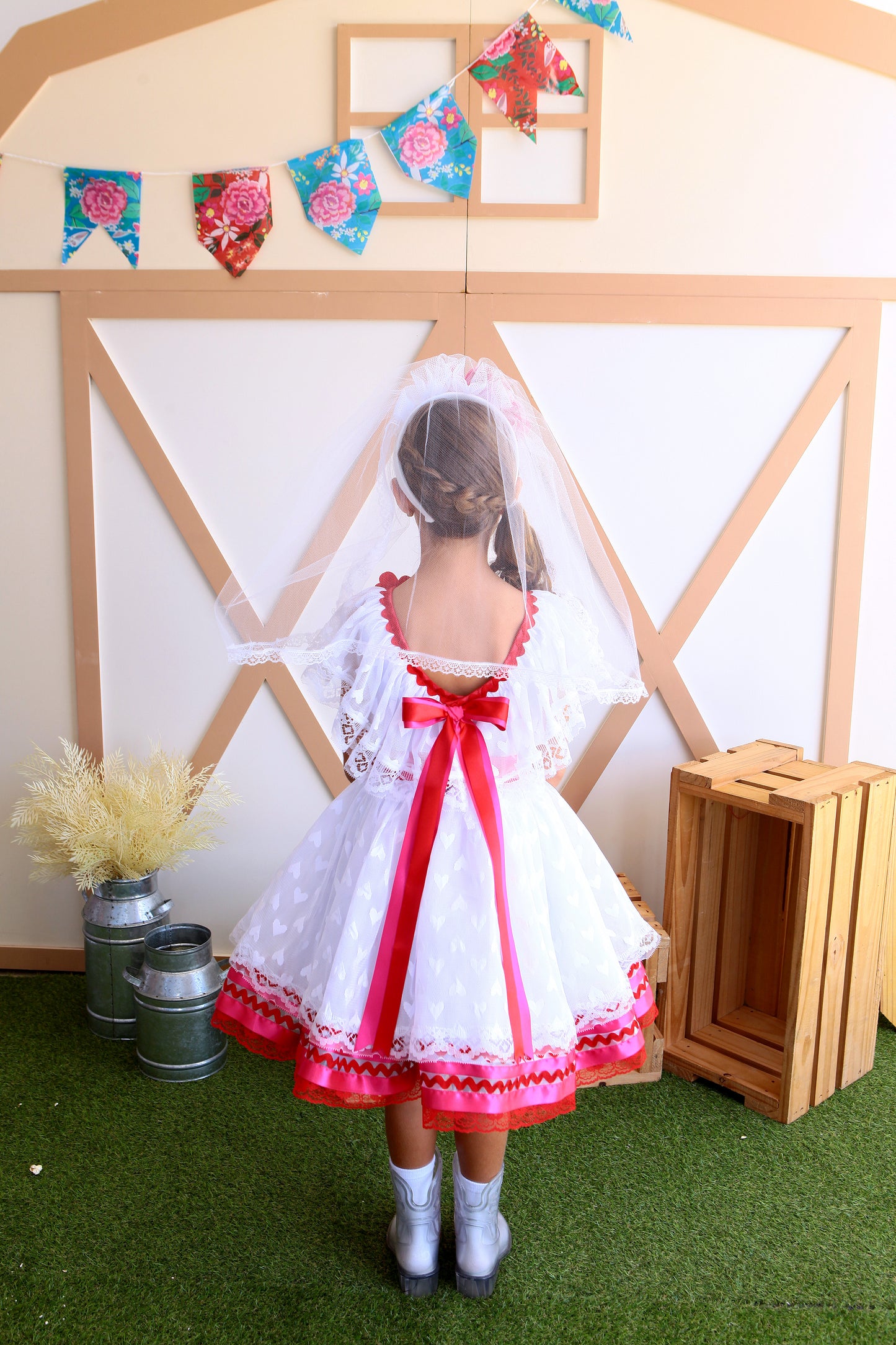 Vestido Dama do Arraiá