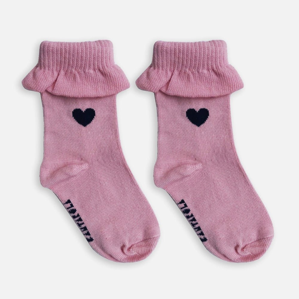 Meia Soquete Babadinho Rosa - Yoyo Bow Club