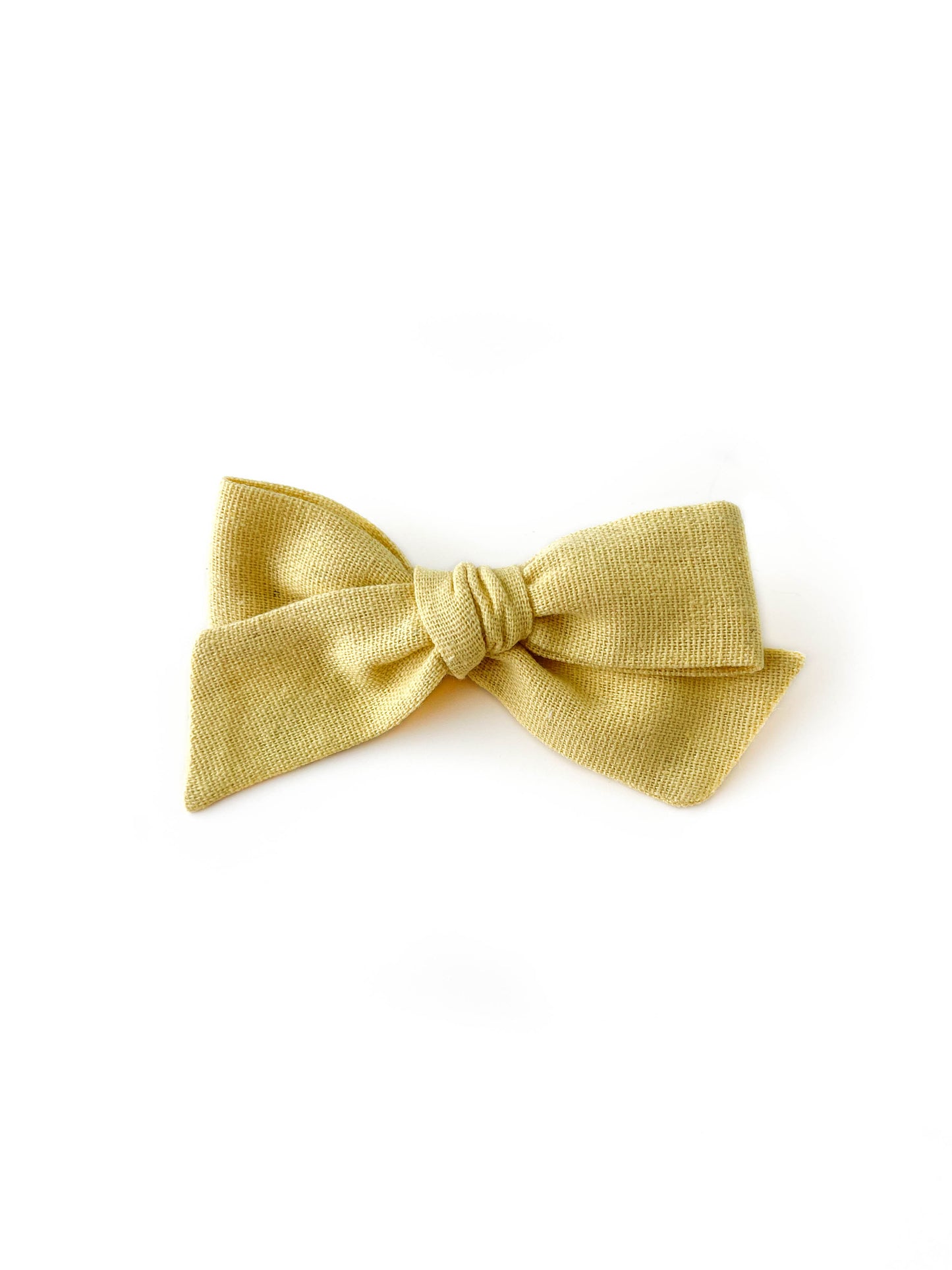 Laço Tata Linho Amarelo Ovo | Unidade