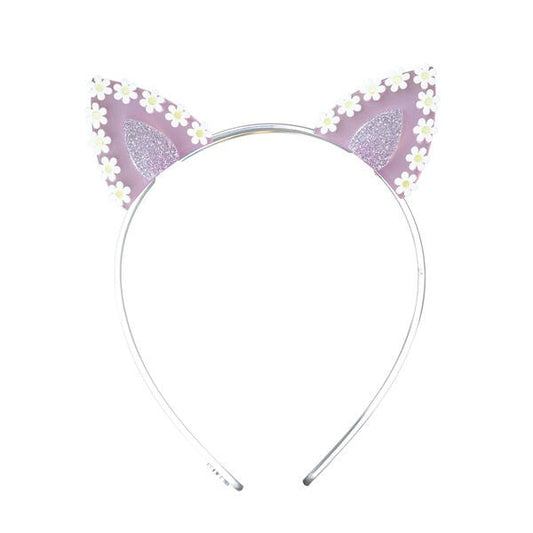 Arco Gatinho Rosa com Margaridinhas