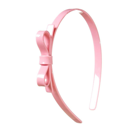 Arco Laço Slim Light Pink - Yoyo Bow Club