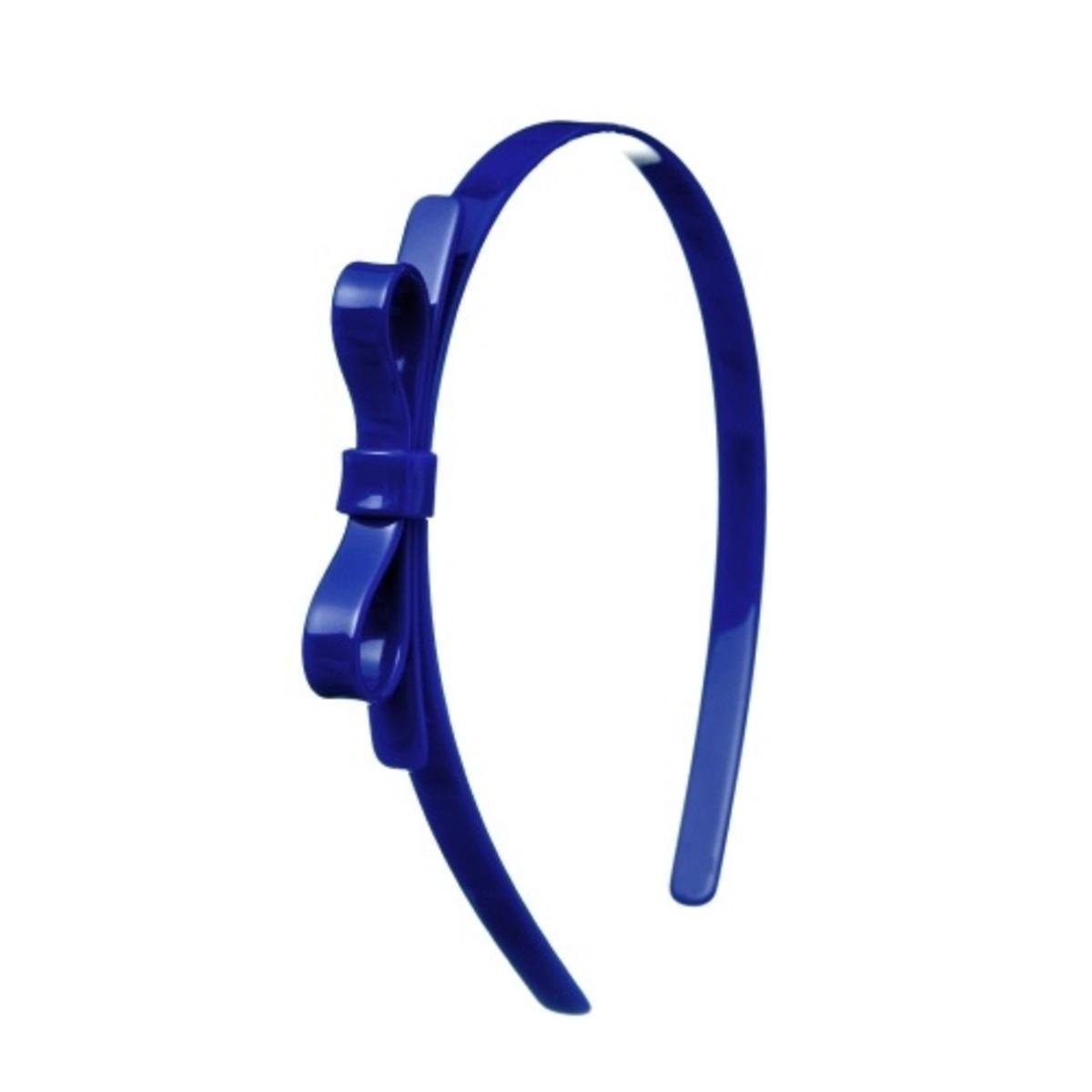Arco Laço Slim Azul Marinho - Yoyo Bow Club
