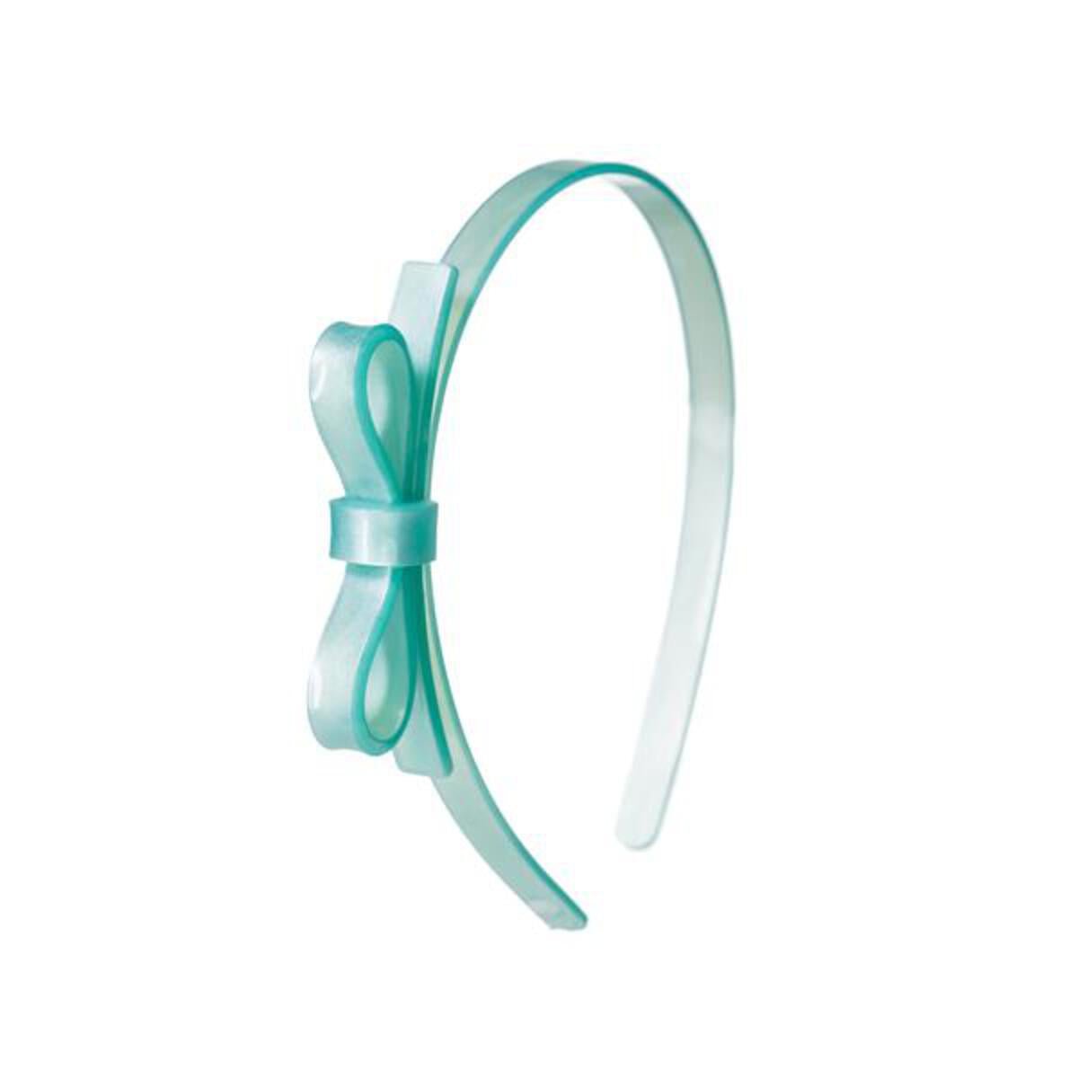 Arco Laço Slim Menta Perolado - Yoyo Bow Club