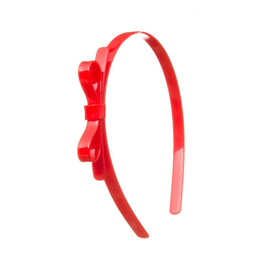 Arco Laço Slim Vermelho