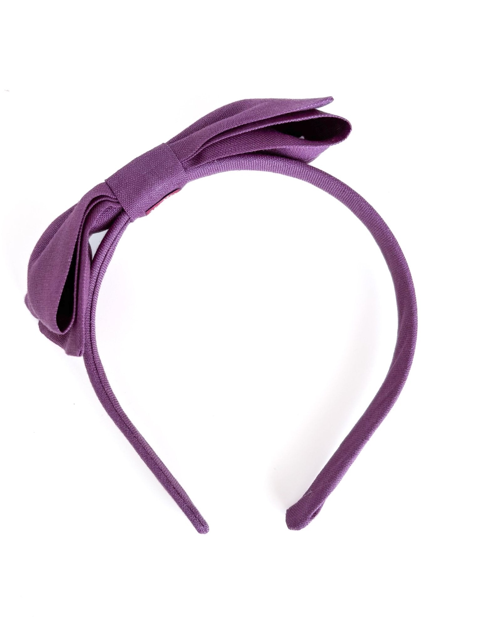 Arco Laço Linho Uva Silvestre - Yoyo Bow Club