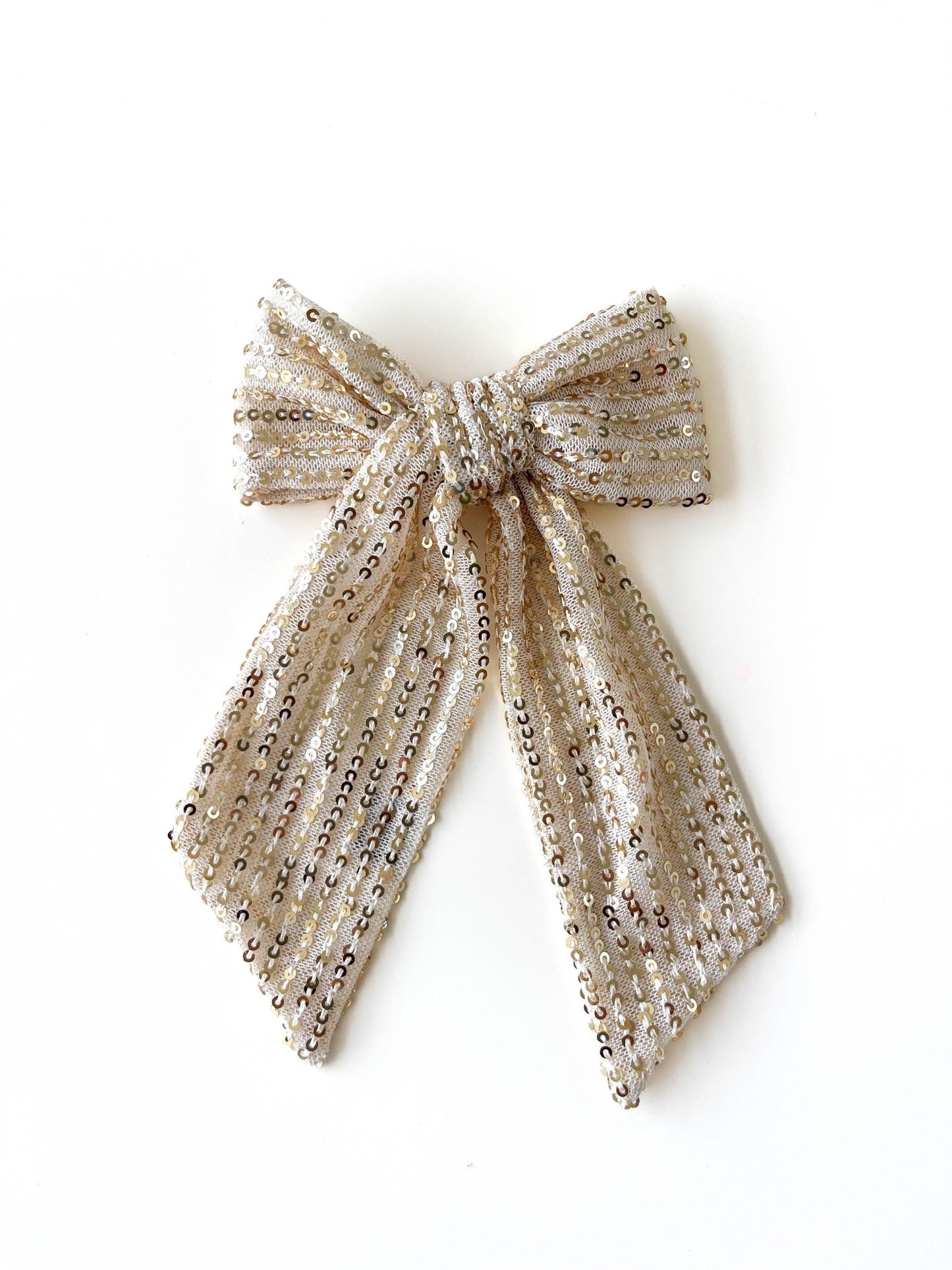 Laço Babi Shine Dourado | Unidade - Yoyo Bow Club