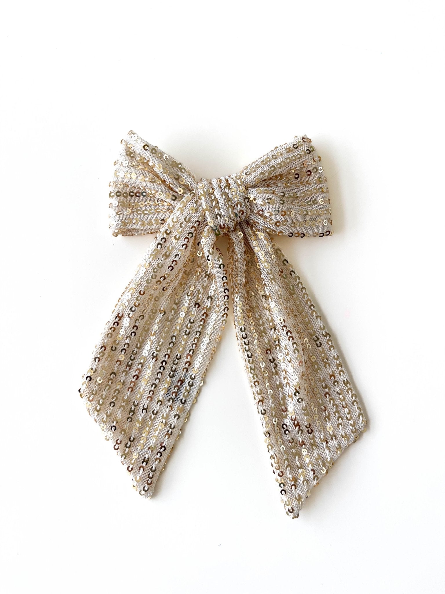 Laço Babi Shine Dourado | Unidade - Yoyo Bow Club