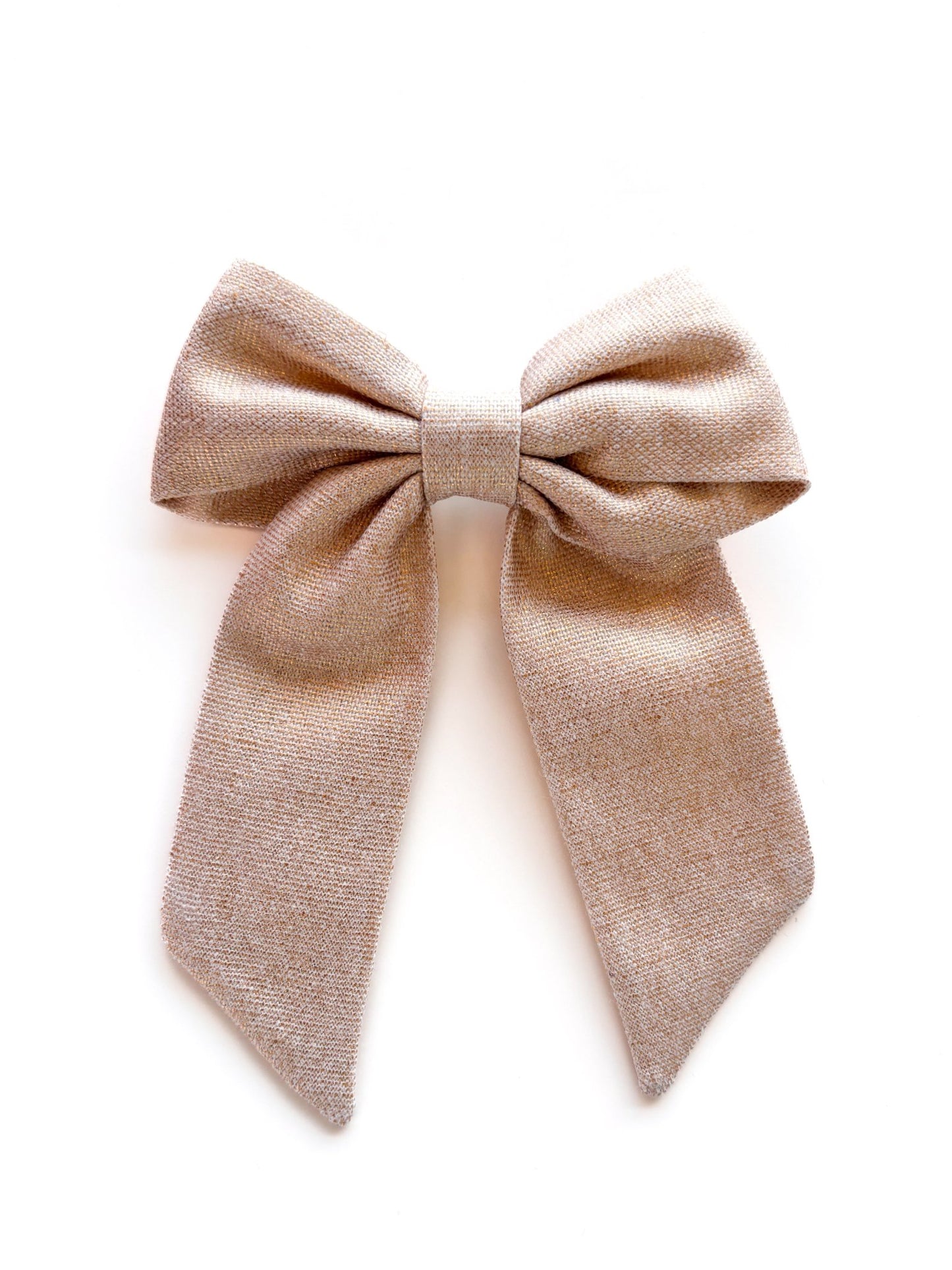 Laço Bela Dourado Vintage - Yoyo Bow Club