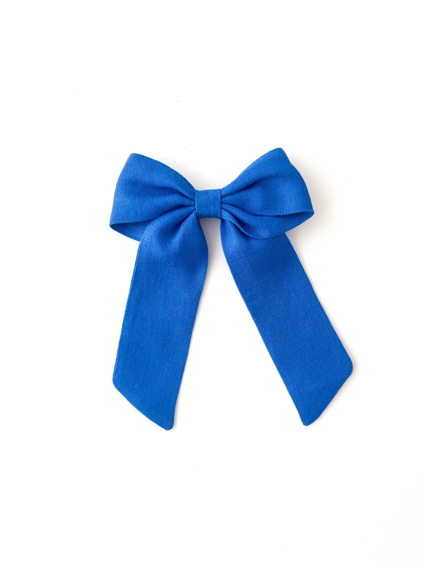 Laço Bela Linho Azul Surf | Unidade - Yoyo Bow Club