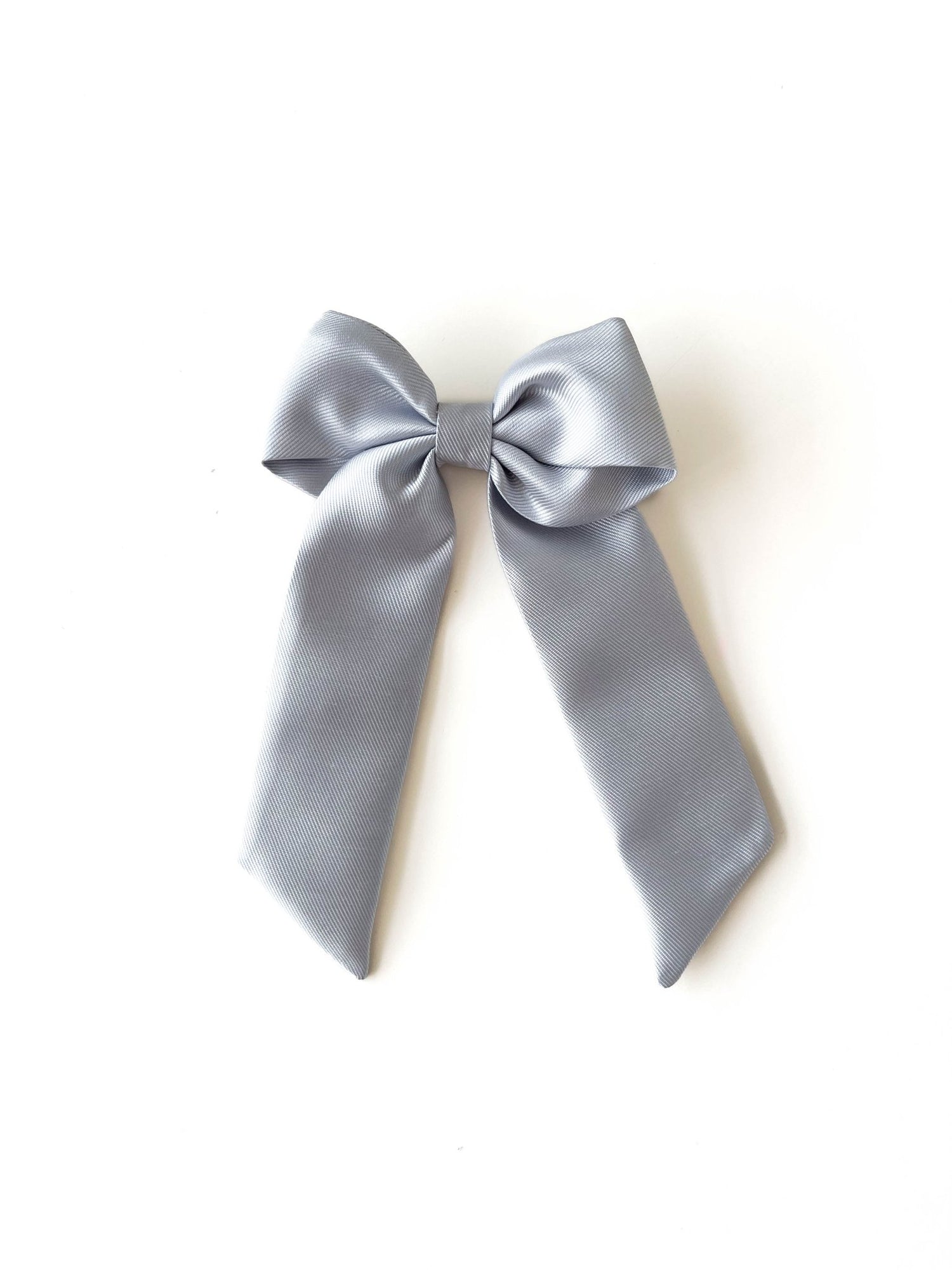 Laço Bela Zibeline Prata | Unidade - Yoyo Bow Club
