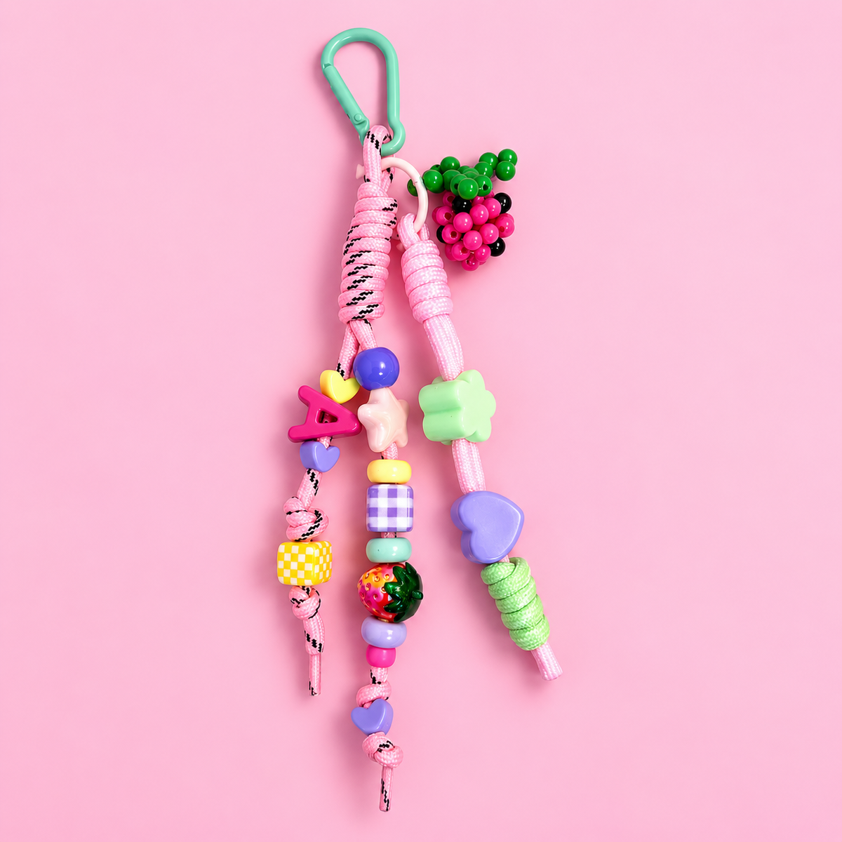 Chaveiro Charm com Inicial Coisa de Menina