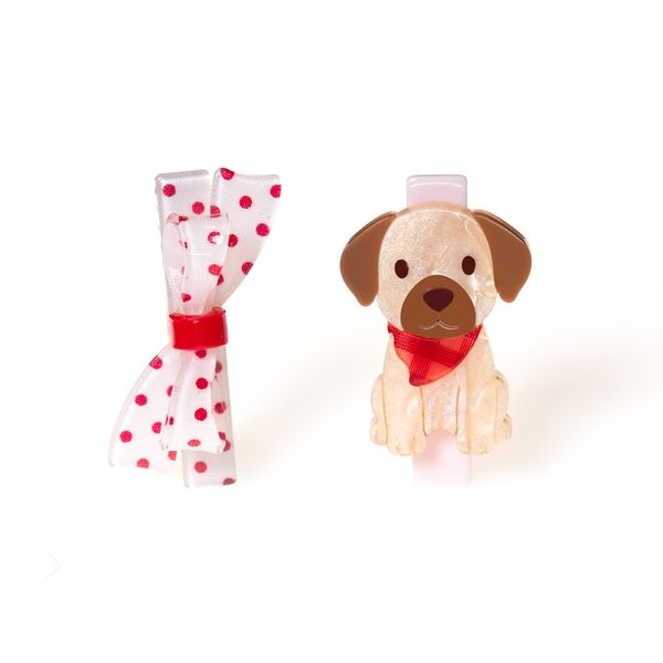 Dupla Hairclip Cachorrinho