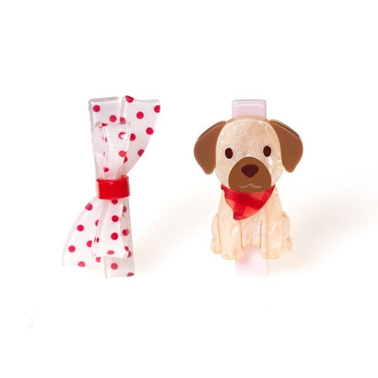 Dupla Hairclip Cachorrinho