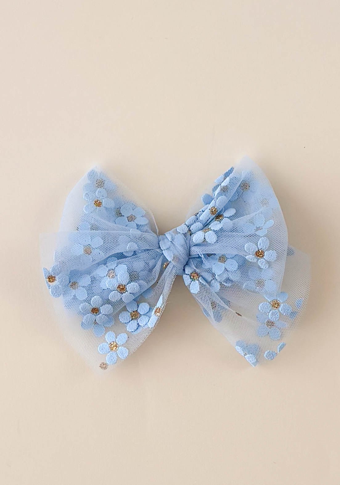 Laço Tule Florzinha | Unidade - Yoyo Bow Club