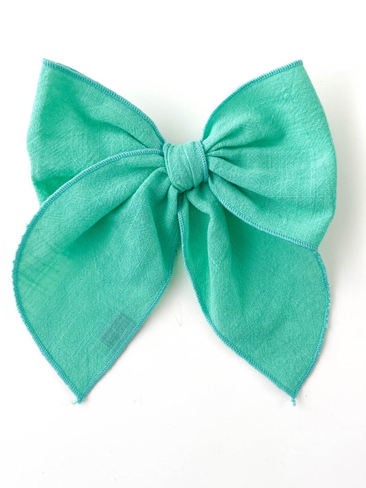 Laço Lola Verde Maresias | Unidade - Yoyo Bow Club