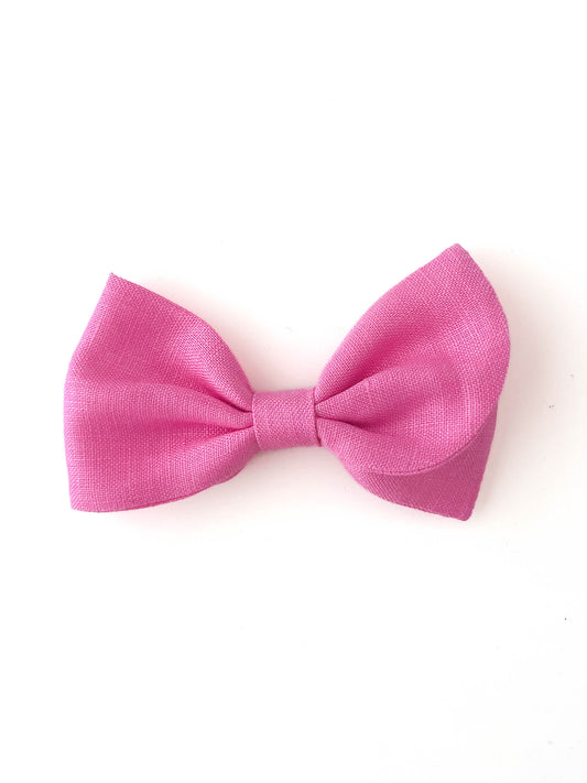 Laço Malu Linho Pink Dream | Unidade