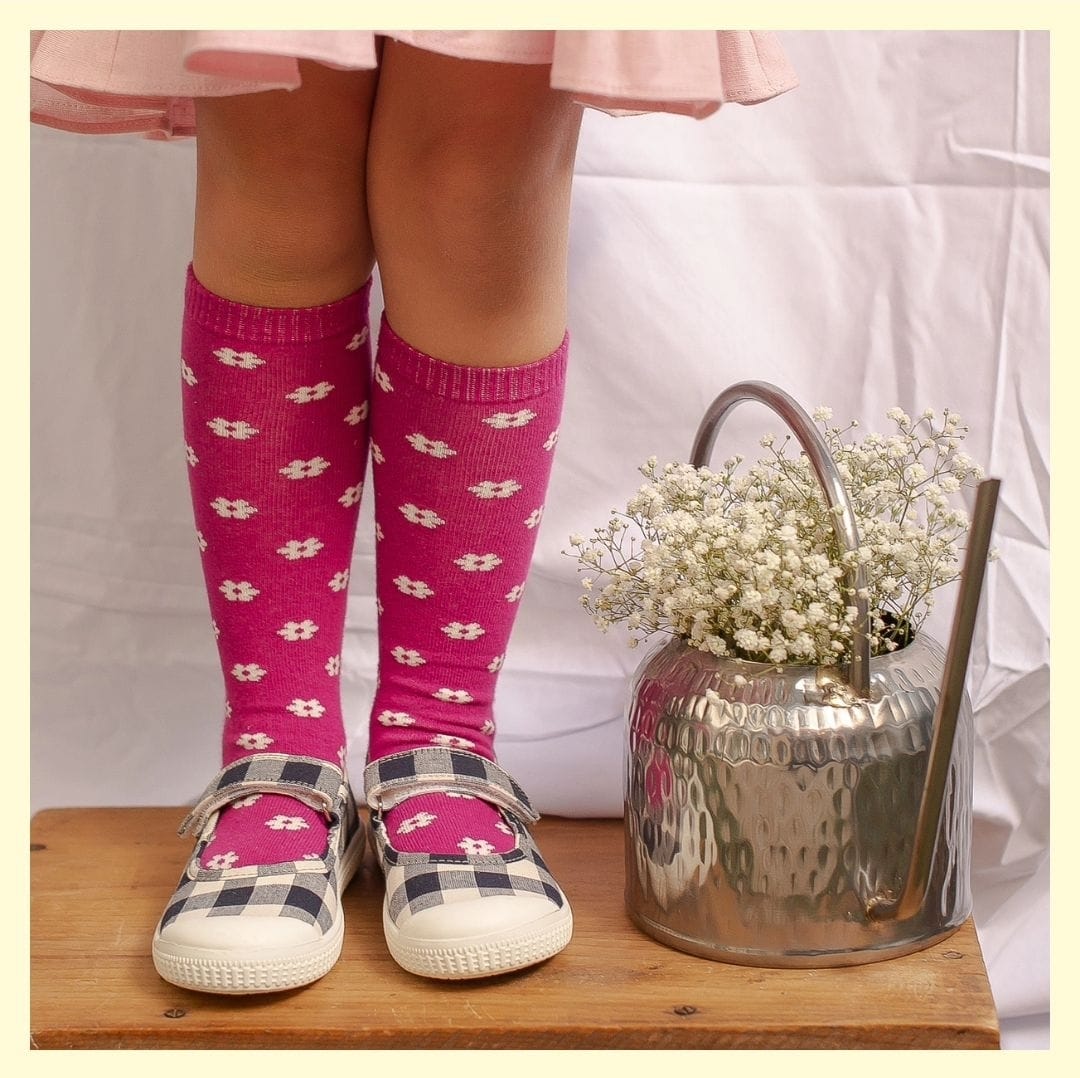 Meia Florzinha | Farmcore - Yoyo Bow Club