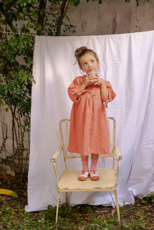 Meia Gotinhas de Leite | Farmcore - Yoyo Bow Club