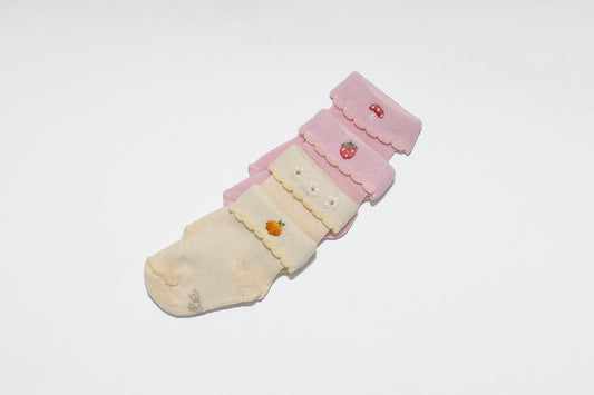 Meia Margaridinha Baby - Yoyo Bow Club