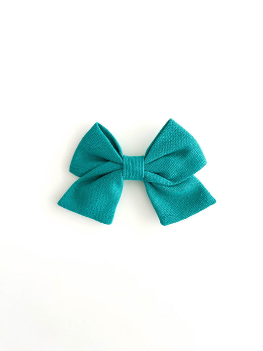 Laço Nina Linho Verde Noronha | Unidade - Yoyo Bow Club