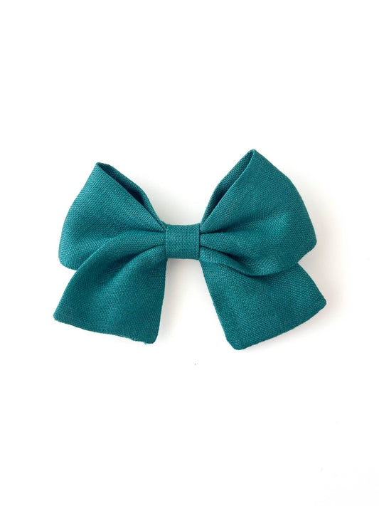 Laço Nina Linho Verde Selvagem | Unidade - Yoyo Bow Club