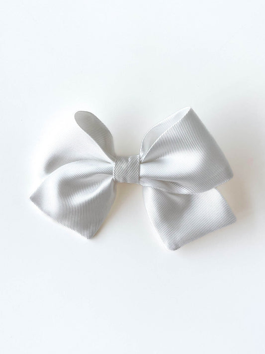 Laço Nina Zibeline Branco | Unidade - Yoyo Bow Club