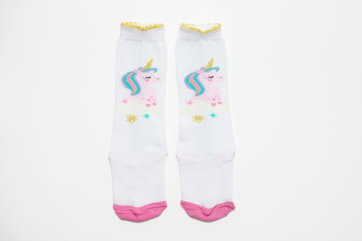 Meia Unicornio Lurex | Magic - Yoyo Bow Club