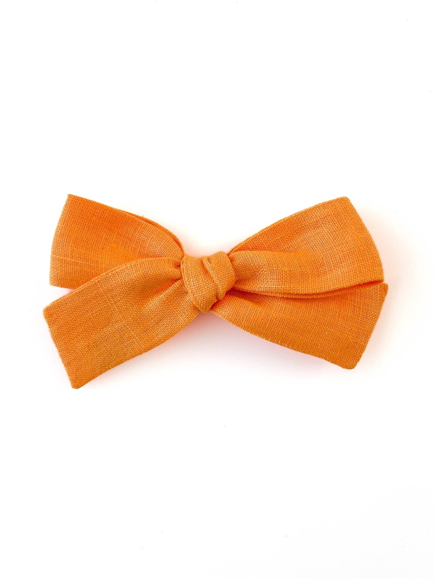 Laço Tata Linho Mango | Unidade - Yoyo Bow Club