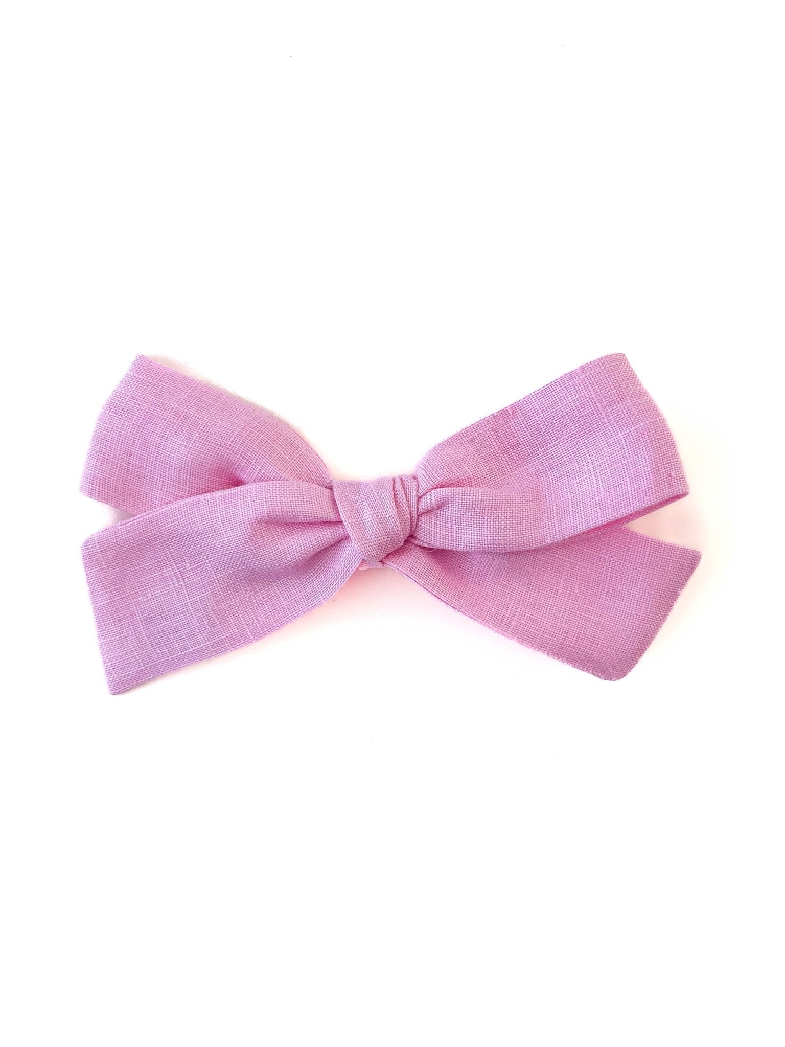 Laço Tata Linho Rosa Donuts | Unidade - Yoyo Bow Club