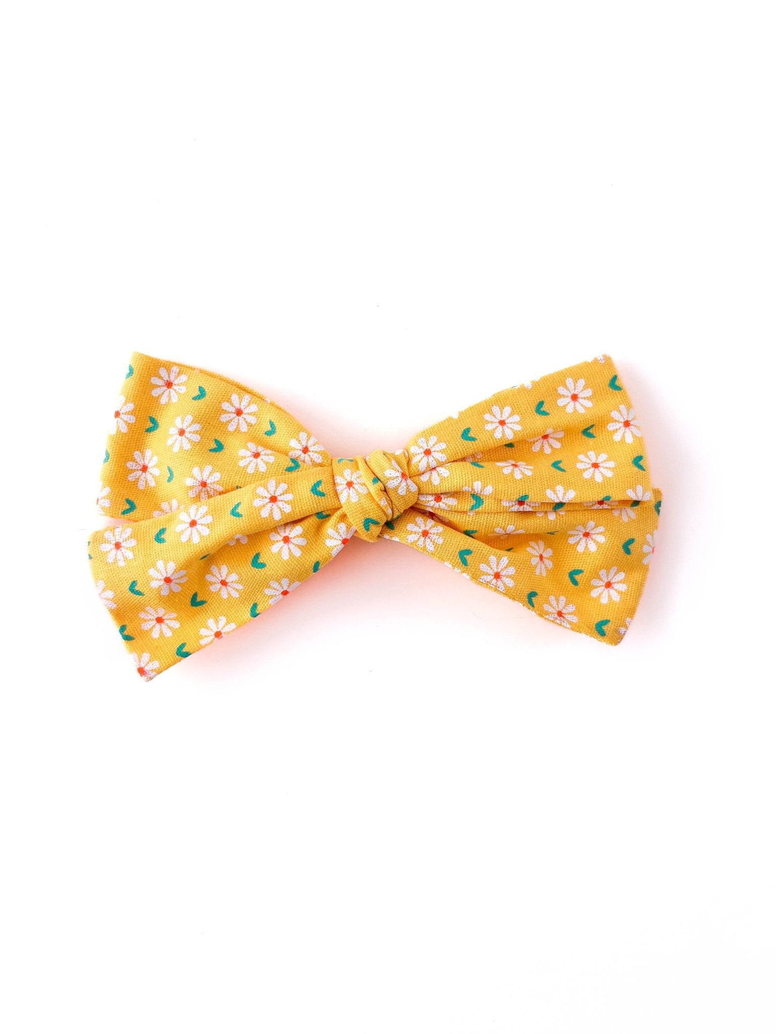 Laço Tata Mini Bouquet Amarelo | Unidade - Yoyo Bow Club