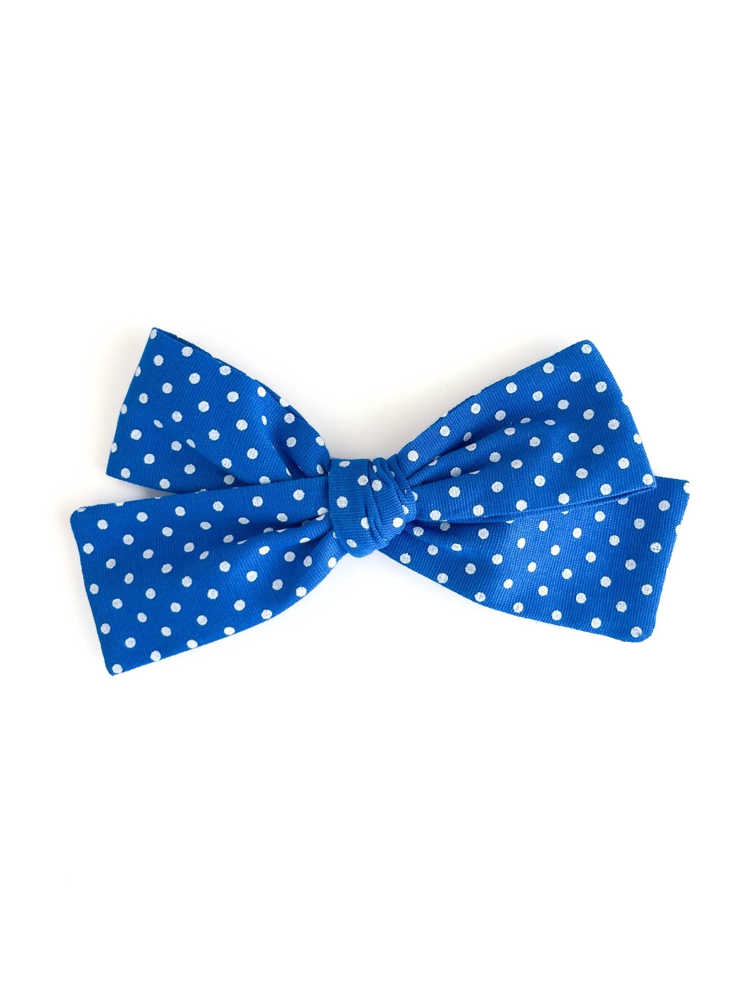 Laço Tata Poa Azul - Yoyo Bow Club